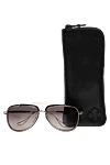 Chrome Hearts Sunglasses made of metal and plastic, black, for men - combined Frame, logo on the temple. UV protection, scratch protection, case included. plastic, metal. Country of manufacture: Italy. Care: specialized cleaning - photo 5