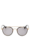 Chrome Hearts Gray Metal and plastic glasses - Frame color: golden. gray. metal, plastic. Country of manufacture: Italy. Care: specialized cleaning - photo 1