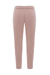 Women's pants with silver stripes pink D.Exterior - lamps. wool, lycra. elastic belt. Country of manufacture: Italy. Care: specialized cleaning - photo 6