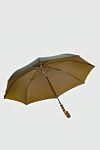 Pasotti Yellow polyester umbrella - bamboo handle. automatic. 100% polyester. Country of manufacture: Italy. Care: specialized cleaning - photo 1