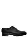 Doucal`s Men's black leather shoes - 100% leather. Lace-up. Interior: Leather. Insole: Leather. Heel height: 2cm. Outsole: Other materials. Country of manufacture: Italy. Care: specialized cleaning - photo 1