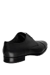 Men's black leather shoes Doucal`s - 100% leather. Lace-up. Interior: Leather. Insole: Leather. Heel height: 2cm. Outsole: Other materials. Country of manufacture: Italy. Care: specialized cleaning - photo 4