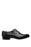 Doucal`s Men's black leather shoes - 100% leather. Lace-up. Interior: Leather. Insole: Leather. Heel height: 2cm. Outsole: Other materials. Country of manufacture: Italy. Care: specialized cleaning - photo 1