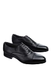 Doucal`s Men's black leather shoes - 100% leather. Lace-up. Interior: Leather. Insole: Leather. Heel height: 2cm. Outsole: Other materials. Country of manufacture: Italy. Care: specialized cleaning - photo 3