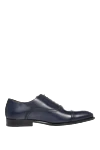 Roberto Morelli Blue leather men's shoes - 100% leather. Lace-up. Interior: Leather. Insole: Leather. Heel height: 2cm. Outsole: Other materials. Country of manufacture: Italy. Care: specialized cleaning - photo 1