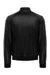 Куртка кожаная черная мужская Corneliani - 100% кожа. Молния. Два боковых кармана. Страна производитель: Италия. Уход: специализированная чистка - фото 6