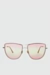 Tom Ford Glasses for women pink with ombre effect - ombre effect, logo on the lens. Additional: UV protection, scratch protection, case included. plastic, metal. pink. Country of manufacture: Italy. Care: specialized cleaning - photo 1