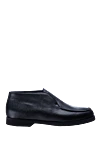 Pellettieri di Parma Black leather loafers for men - Additionally: heel height 2 cm, leather interior. Composition: 100% leather. Country of manufacture: Italy. Care: specialized cleaning - photo 1