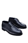 Pellettieri di Parma Black leather loafers for men - Additionally: heel height 2 cm, leather interior. Composition: 100% leather. Country of manufacture: Italy. Care: specialized cleaning - photo 3