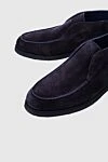 Pellettieri di Parma Men's suede deserts purple - 100% suede. Heel height: 2 cm. Interior trim: leather. Outsole: other materials. Country of manufacture: Italy. Care: specialized cleaning - photo 5