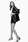 Класична вовняна міні-спідниця чорного кольору Saint Laurent - 100% шерсть. Країна виробник: Італія. Догляд: спеціалізоване чищення - фото 2