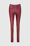 Wolford Burgundy leggings for women - 54% polyurethane, 42% polyester, 4% elastane. elastic belt. Country of manufacture: Italy. Care: specialized cleaning - photo 1