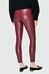 Burgundy leggings for women Wolford - 54% polyurethane, 42% polyester, 4% elastane. elastic belt. Country of manufacture: Italy. Care: specialized cleaning - photo 4