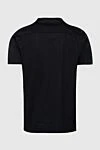 Black cotton T-shirt for men Limitato - print pattern. 100% cotton. Country of manufacture: Italy. Care: specialized cleaning - photo 6