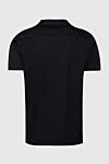 Black cotton T-shirt for men Limitato - print pattern. 100% cotton. Country of manufacture: Italy. Care: specialized cleaning - photo 6