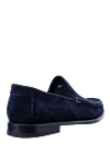 Nubuck desert boots for men blue Pellettieri di Parma - 100% nubuck. Platform height: 2 cm. Outsole: other materials. Country of manufacture: Italy. Care: specialized cleaning - photo 4