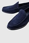 Pellettieri di Parma Nubuck desert boots for men blue - 100% nubuck. Platform height: 2 cm. Outsole: other materials. Country of manufacture: Italy. Care: specialized cleaning - photo 5