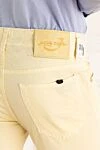 Cotton jeans yellow for men Jacob Cohen - logo, contrast stitching. 96% cotton, 4% elastane. buttons. Three side pockets, two back pockets. Country of manufacture: Italy. Care: specialized cleaning - photo 6