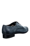 Blue leather men's shoes Pellettieri di Parma - 100% leather. Lace-up. Interior: Leather. Insole: Leather. Heel height: 2cm. Outsole: Other materials. Country of manufacture: Italy. Care: specialized cleaning - photo 4