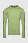 Dalmine Men's jumper made of fine cotton with elastic trim - 100% cotton. Country of manufacture: Italy. Care: specialized cleaning - photo 1