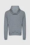 Moorer Cotton and elastane jacket gray for men - Decor: Pattern 