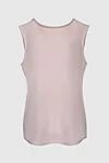 Peserico Blouse pink - Fastener: button. flounce. 94% silk, 6% elastane. Country of manufacture: Italy. Care: specialized cleaning - photo 1