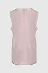 Blouse pink Peserico - Fastener: button. flounce. 94% silk, 6% elastane. Country of manufacture: Italy. Care: specialized cleaning - photo 2