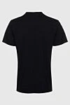 Black cotton T-shirt for men Balmain - brand logo print. 100% cotton. Country of manufacture: Italy. Care: specialized cleaning - photo 6