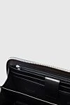 Cesare di Napoli Men's clutch bag made of genuine leather black - 100% genuine leather. Closure: Zipper. Two compartments. Country of manufacture: Italy. Care: specialized cleaning - photo 5