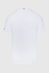 White cotton T-shirt for men MC2 Saint Barth - print. 100% cotton. Country of manufacture: Italy. Care: specialized cleaning - photo 6