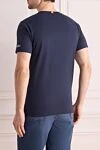 Men's ink-colored cotton Vespa print T-shirt (markdown) MC2 Saint Barth - Decoration: Print. 100% cotton. Country of manufacture: Italy. Care: specialized cleaning - photo 4