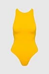 OYE Swimwear Women's swimsuit made of polyamide and lycra, yellow - 80% polyamide, 20% lycra. Closure: zipper. Country of manufacture: Italy. Care: specialized cleaning - photo 1