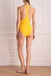 Women's swimsuit made of polyamide and lycra, yellow OYE Swimwear - 80% polyamide, 20% lycra. Closure: zipper. Country of manufacture: Italy. Care: specialized cleaning - photo 4