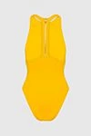 Women's swimsuit made of polyamide and lycra, yellow OYE Swimwear - 80% polyamide, 20% lycra. Closure: zipper. Country of manufacture: Italy. Care: specialized cleaning - photo 6