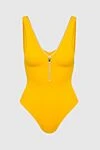 OYE Swimwear Women's swimsuit made of polyamide and lycra, yellow - 80% polyamide, 20% lycra. Closure: zipper. Country of manufacture: Italy. Care: specialized cleaning - photo 1