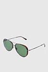 Tom Ford Green men's sunglasses made of metal and plastic - Decoration: logo on the temple. UV protection. plastic, metal. Country of manufacture: Italy. Care: specialized cleaning - photo 3