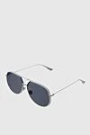 Dior Men's gray metal and plastic sunglasses for sun protection - Decoration: logo on the temple. UV protection. plastic, metal. Country of manufacture: Italy. Care: specialized cleaning - photo 3