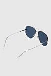 Metal and plastic blue men's sunglasses for sun protection Dior - Decoration: logo on the temple. UV protection. plastic, metal. Country of manufacture: Italy. Care: specialized cleaning - photo 4