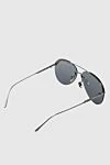 Men's gray metal and plastic sunglasses for sun protection Bottega Veneta - Decoration: logo on the temple. UV protection. plastic, metal. Country of manufacture: Italy. Care: specialized cleaning - photo 4