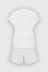 Suit with cotton shorts gray for women Citizens of Humanity - melange. 100% cotton. Country of manufacture: Italy. Care: specialized cleaning - photo 6