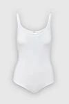 Wolford White bodysuit for women - 48% cotton, 46% polyamide, 6% elastane. buttons. Country of manufacture: Italy. Care: specialized cleaning - photo 1