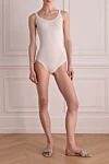 White bodysuit for women Wolford - 48% cotton, 46% polyamide, 6% elastane. buttons. Country of manufacture: Italy. Care: specialized cleaning - photo 2