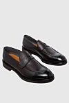 Doucal`s Brown leather loafers for men - 100% genuine leather. Insole: leather. Country of manufacture: Italy. Care: specialized cleaning - photo 3