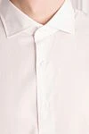 Alessandro Gherardi White cotton shirt for men - 100% cotton. Closure: buttons. Country of manufacture: Italy. Care: specialized cleaning - photo 5