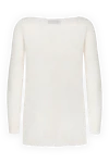 White jumper for women D.Exterior - 34% alpaca, 34% mohair, 32% polyamide. Country of manufacture: Italy. Care: specialized cleaning - photo 6