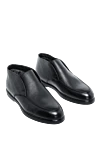 Doucal`s Black leather loafers for men - leather interior. 100% leather. Insole: leather. Sole Height: 2 cm. Country of manufacture: Italy. Care: specialized cleaning - photo 3