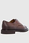 Brown leather men's shoes Doucal`s - 100% leather. Lace-up. Interior: Leather. Insole: Leather. Heel height: 2cm. Outsole: Other materials. Country of manufacture: Italy. Care: specialized cleaning - photo 4