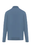 Loro Piana Джемпер с высоким воротником-стойкой шерстяной графитово-синий мужской - Высокий ворот стойка. 100% шерсть. Страна производитель: Италия. Уход: специализированная чистка - фото 5