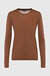 Loro Piana Brown cashmere jumper for women - 100% cashmere. Country of manufacture: Italy. Care: specialized cleaning - photo 1