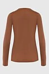 Loro Piana Brown cashmere jumper for women - 100% cashmere. Country of manufacture: Italy. Care: specialized cleaning - photo 7